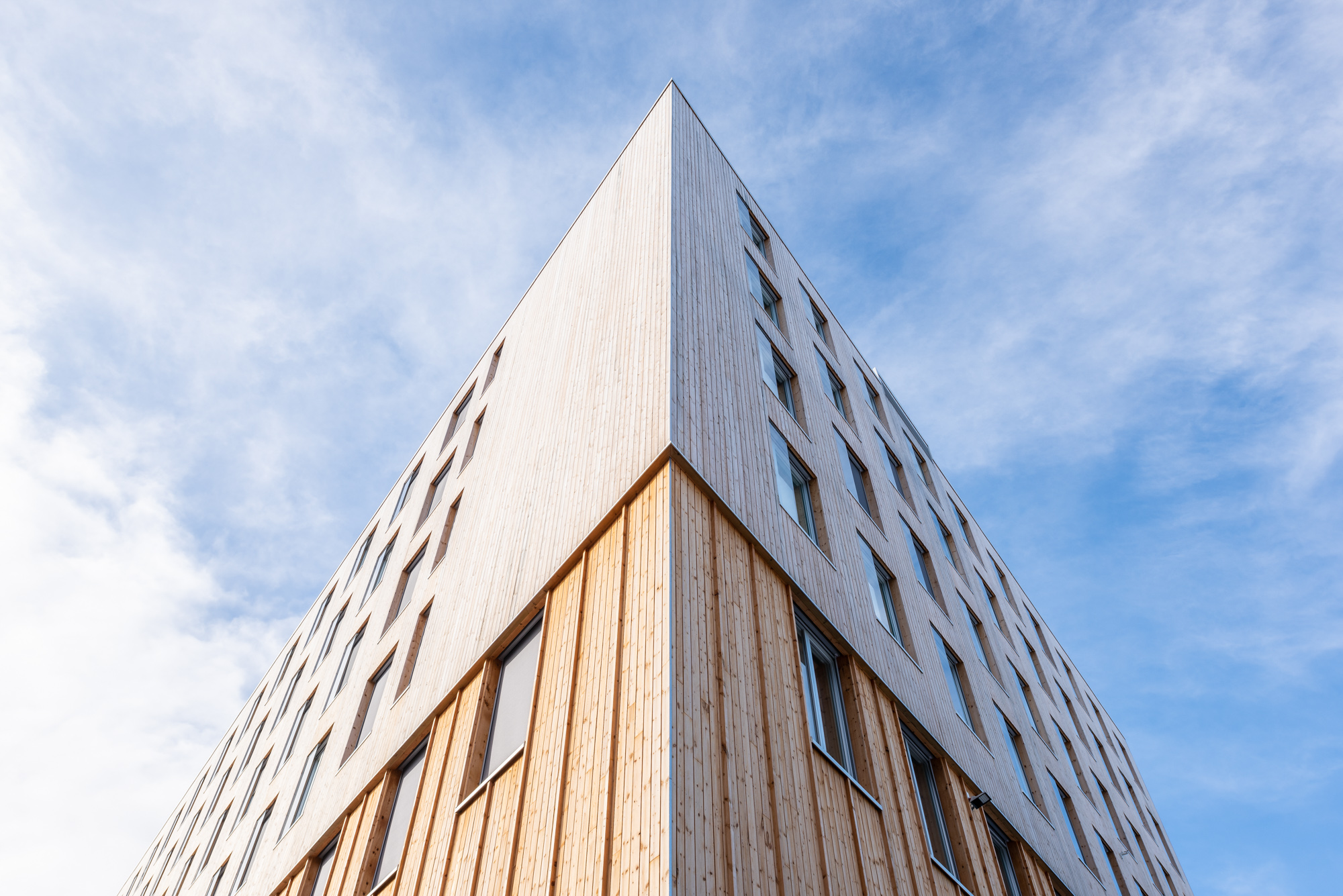Fire-protected cladding for Fagerlund student housing – Fire-protected external cladding – Horten. Image 4 of 6 (3 5 3278)